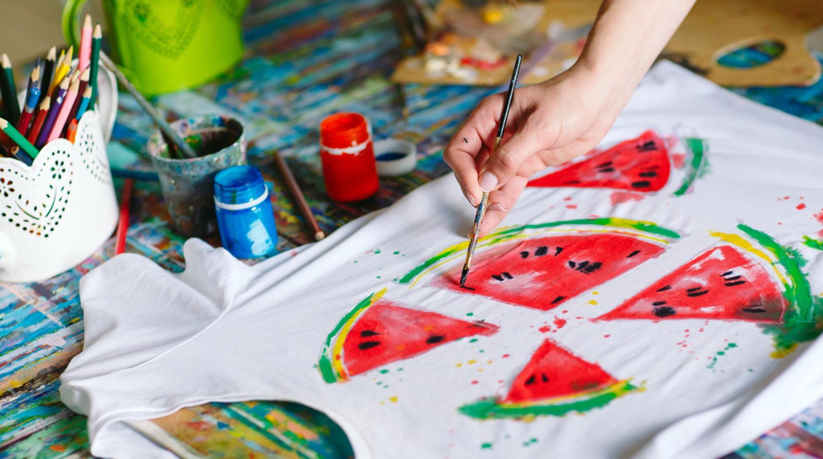 T-Shirt Painting Activity