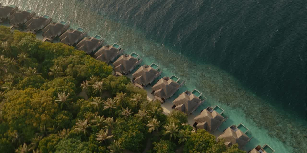 Dusit Thani Maldives island and lagoon