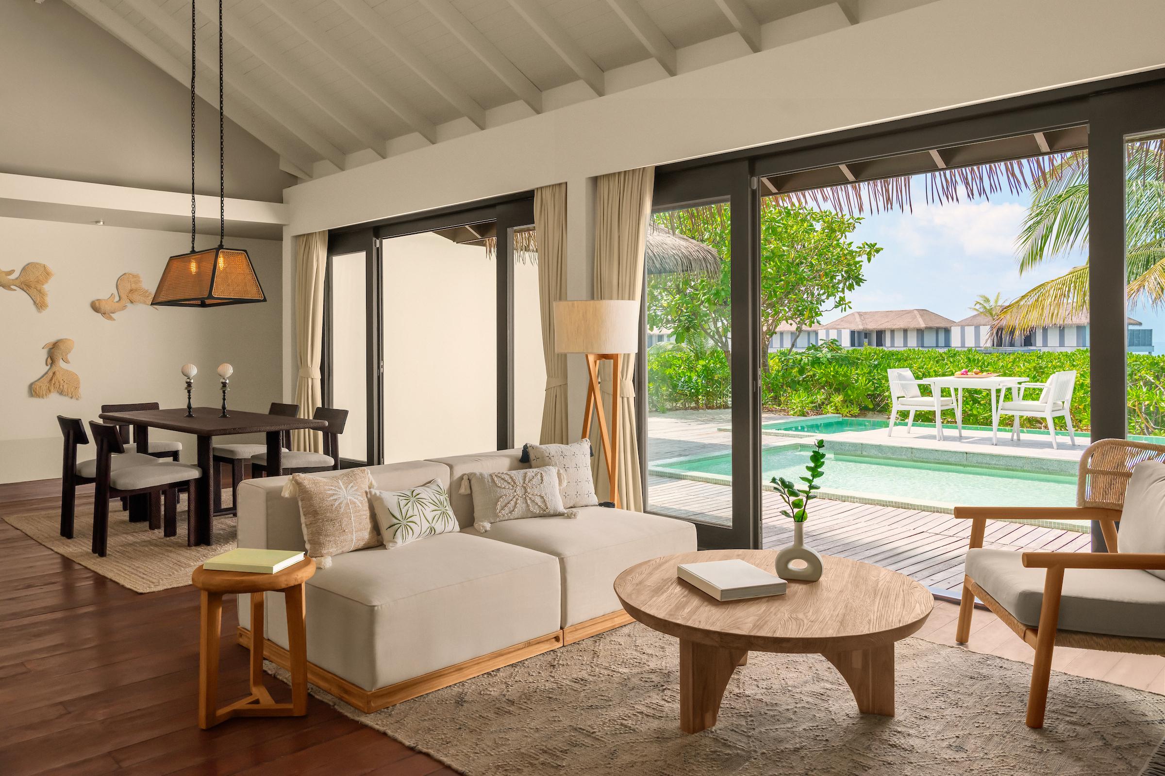 Two-Bedroom Beach Villa with Pool at Noku Maldives, Vignette Collection, view 2