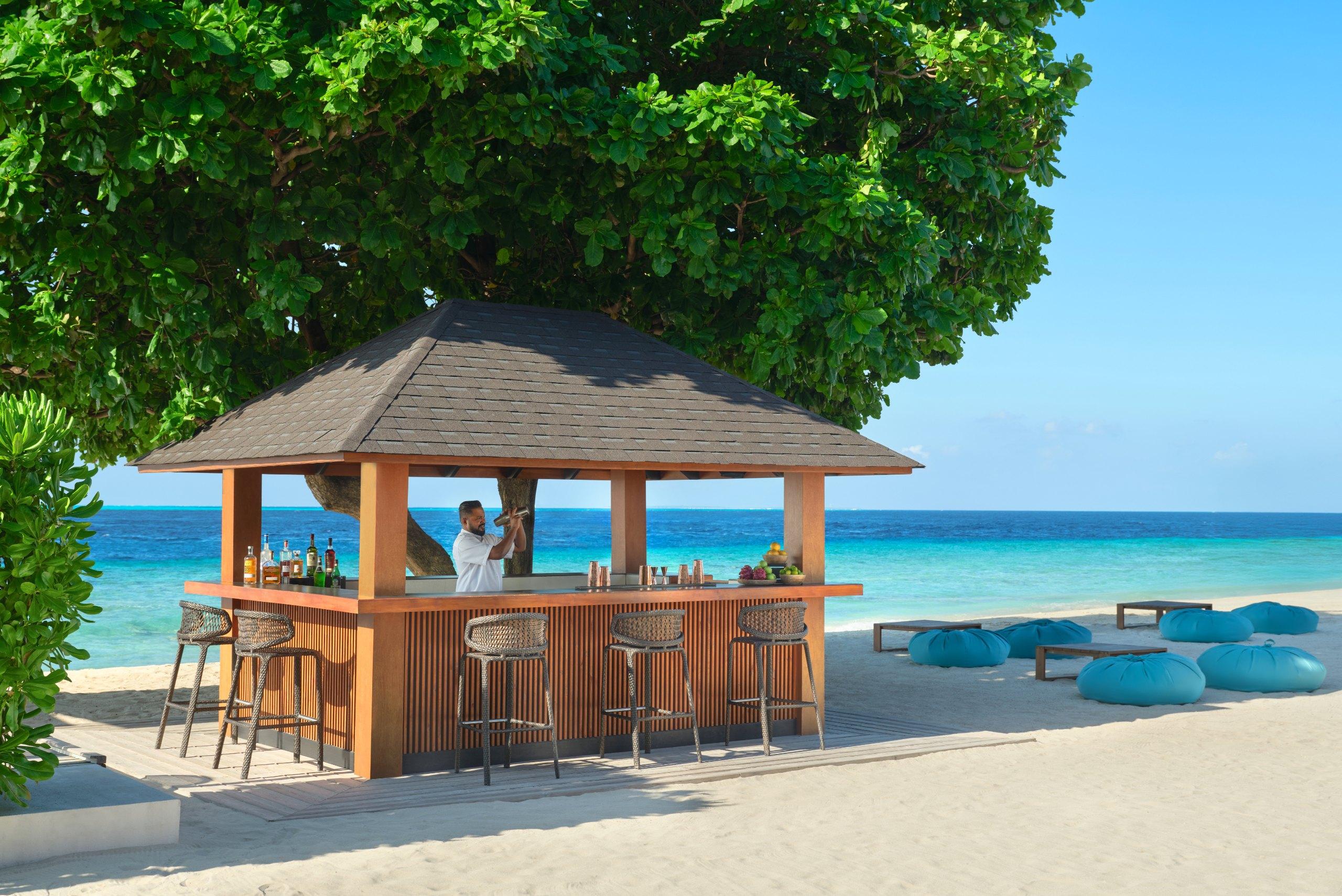 Beach Bar at The Westin Maldives Miriandhoo Resort