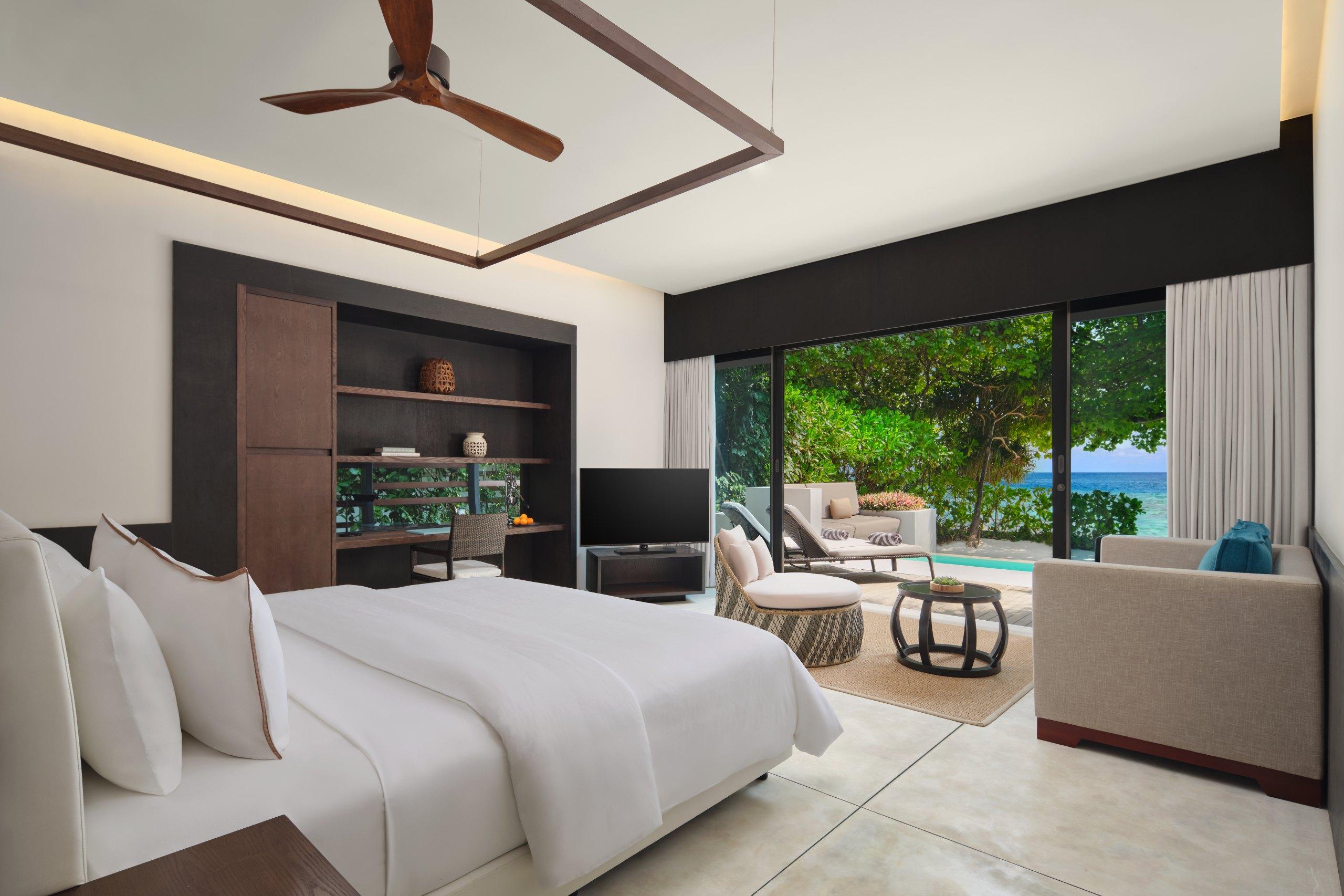 Beach Villa Pool at The Westin Maldives Miriandhoo Resort, view 5