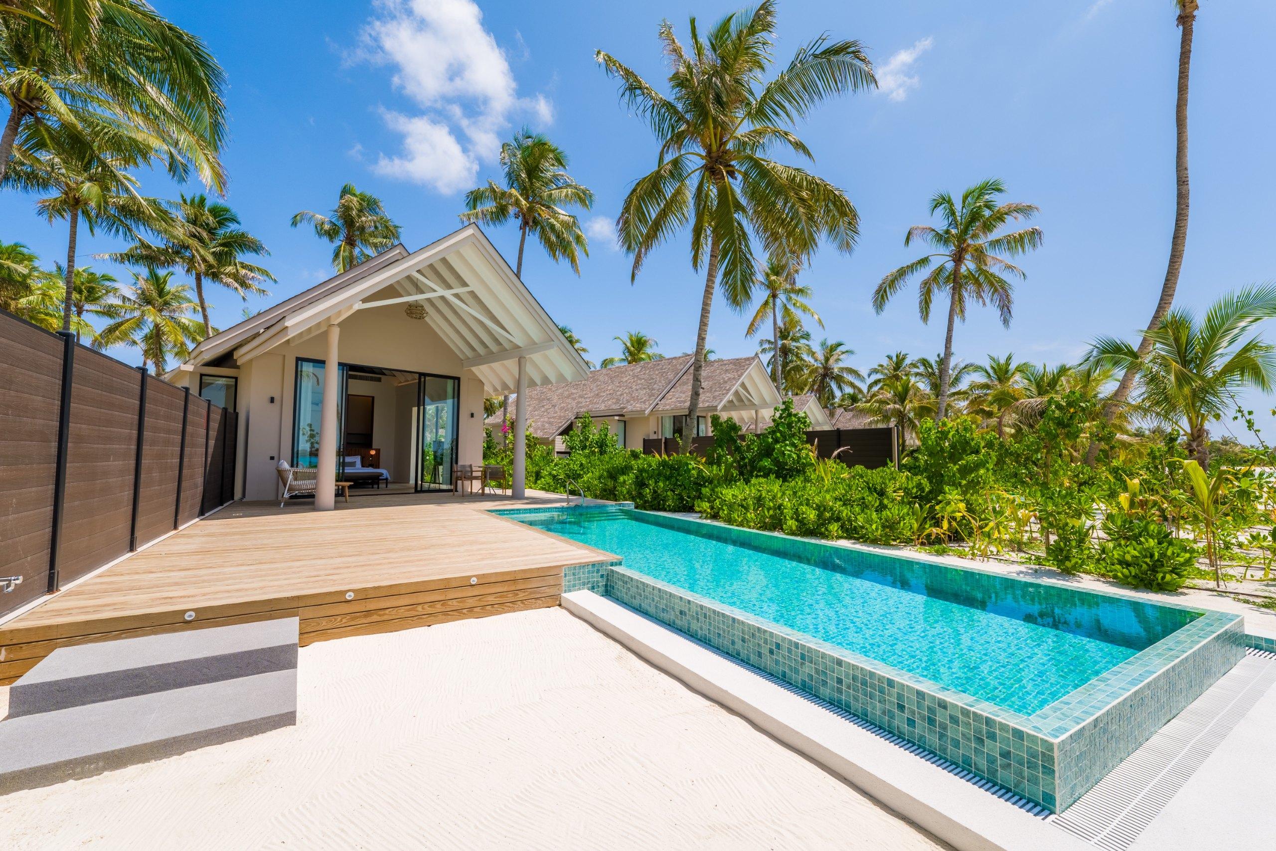 Beach Pool Villa at ananea Madivaru, view 7