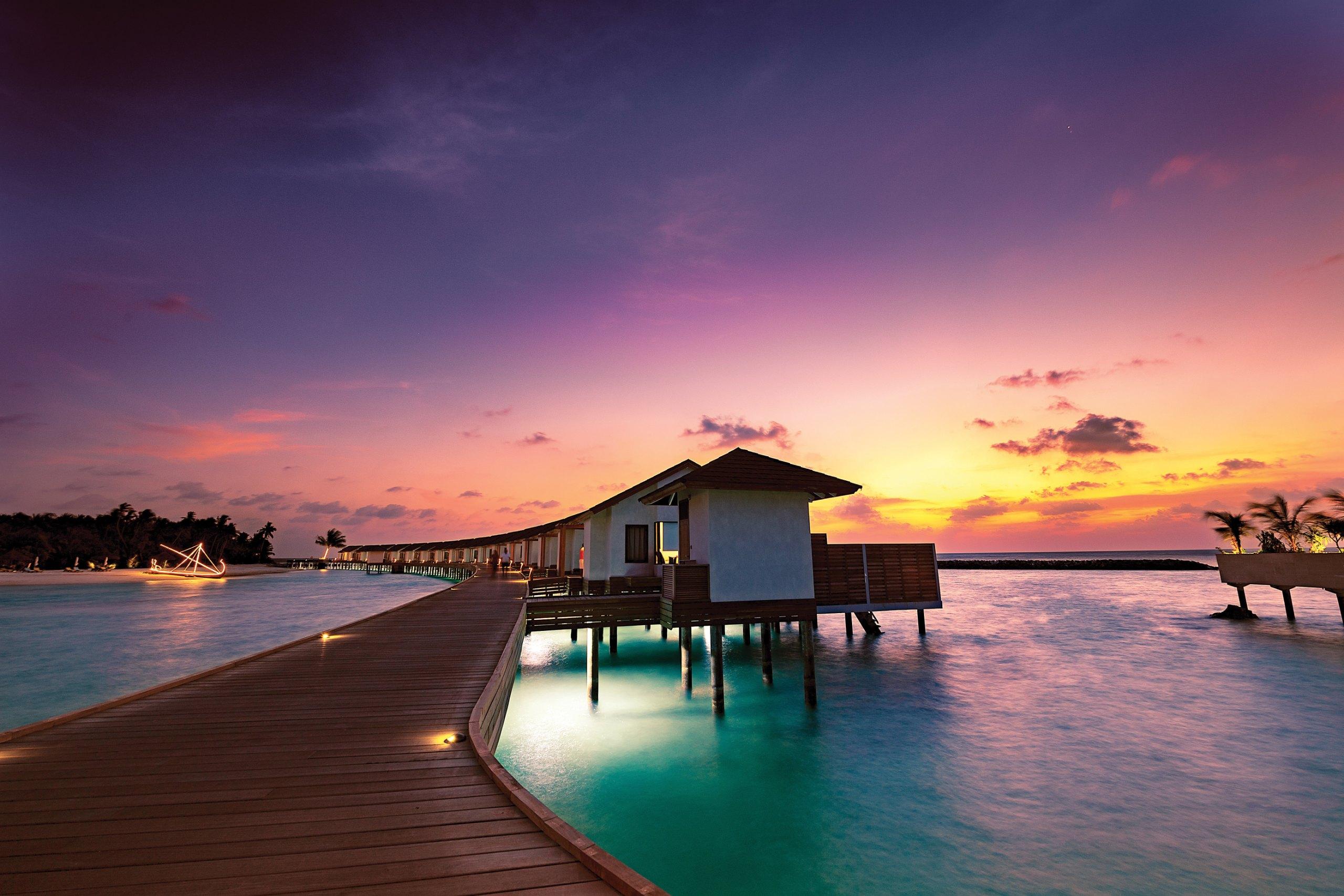 Water Villa at Atmosphere Kanifushi, view 6