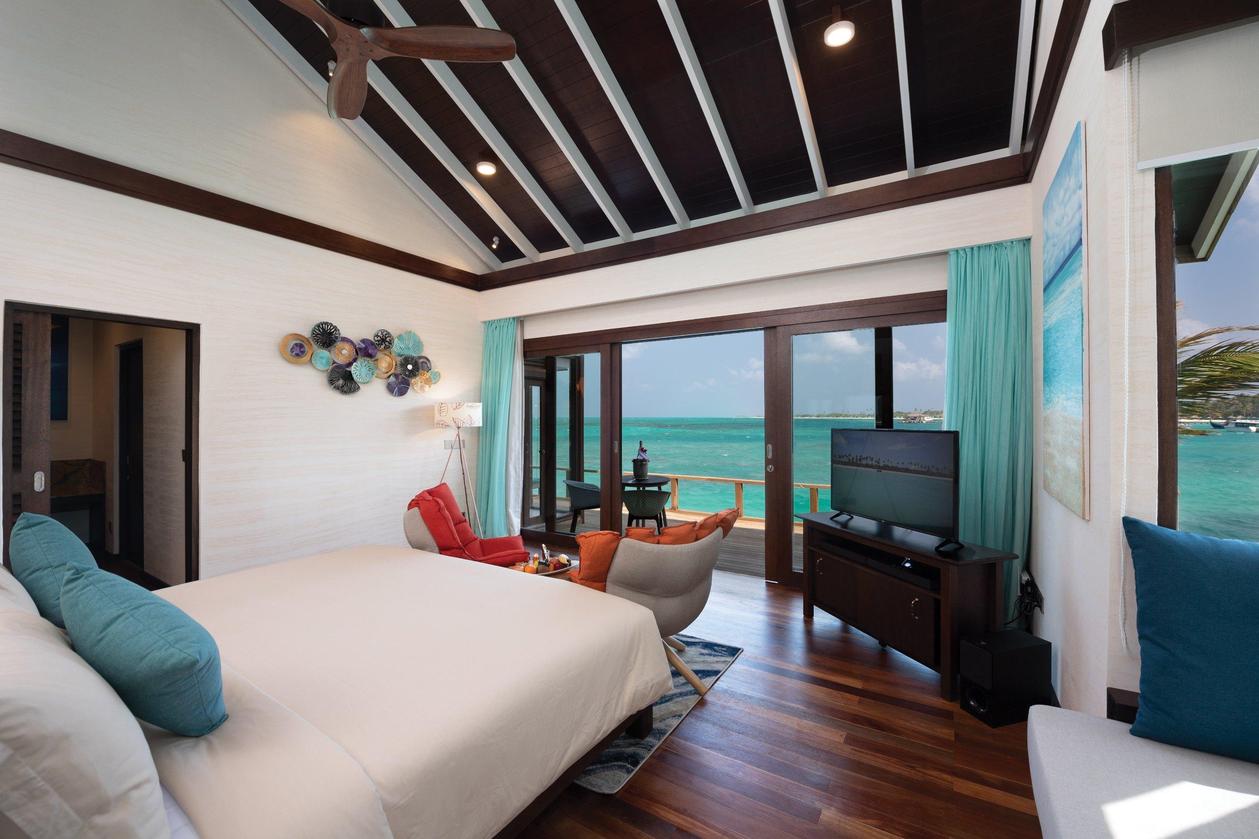 Water Villa at Atmosphere Kanifushi, view 2
