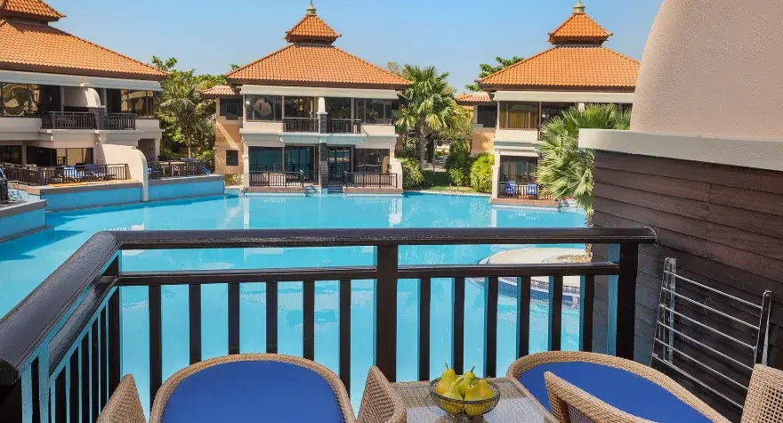 Deluxe Lagoon View Room at Anantara The Palm Dubai Resort, view 3