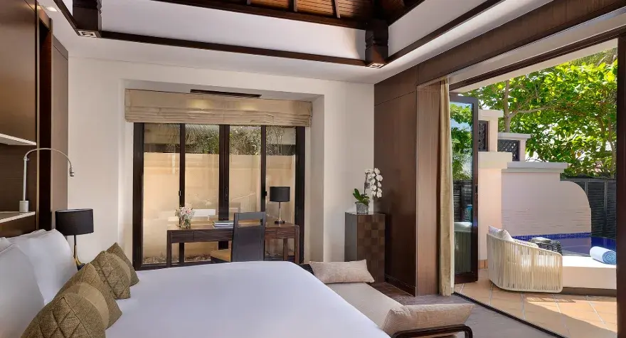 One Bedroom Beach Pool Villa at Anantara The Palm Dubai Resort, view 2