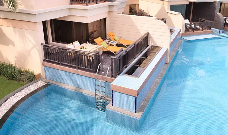 Deluxe Family Lagoon Access Room at Anantara The Palm Dubai Resort, view 4
