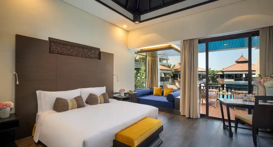 Deluxe Lagoon View Room at Anantara The Palm Dubai Resort, view 2