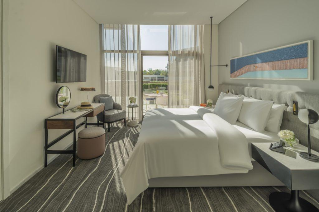 One Bedroom Suite Accessible with Kitchen, Sofa Bed & Balcony at Th8 Palm Dubai Beach Resort, Vignette Collection
