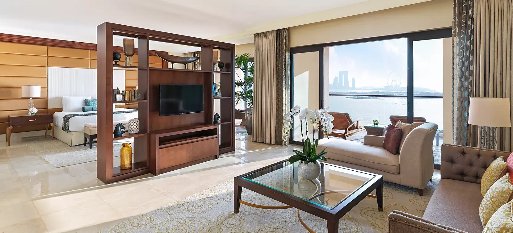 Presidential Palm Sea View Suite, Private Terrace, Jacuzzi at Fairmont The Palm
