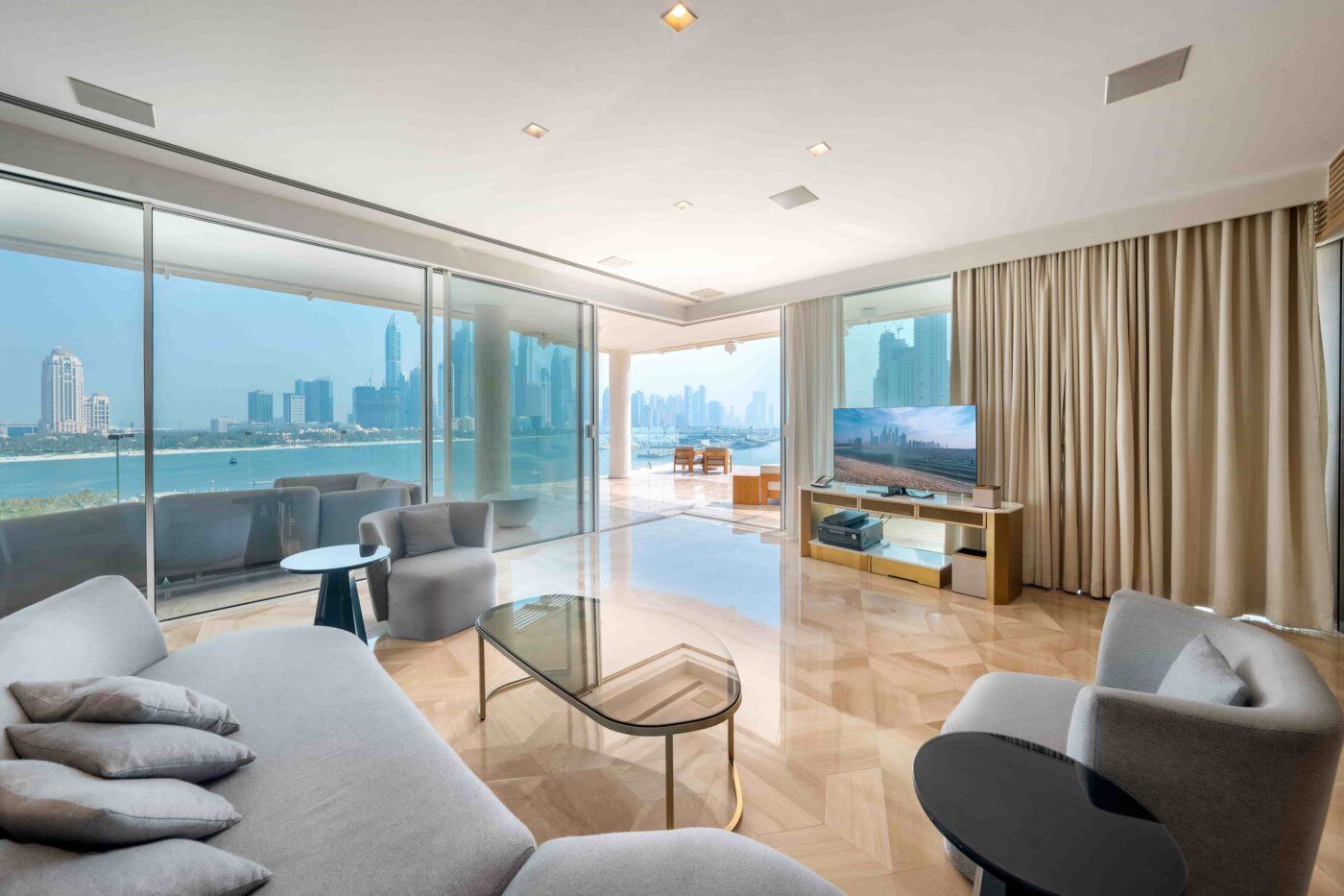 3 Bed | XL Terrace Pool Suite | Sea View at FIVE Palm Jumeirah, view 2