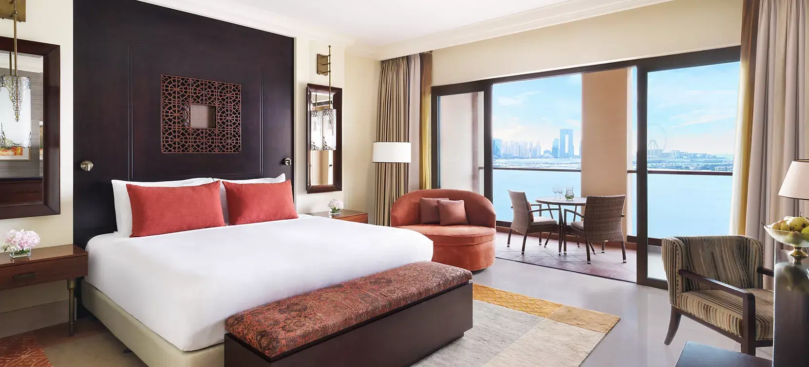 Two Bedroom Apartment - Double King - Palm Sea View at Fairmont The Palm