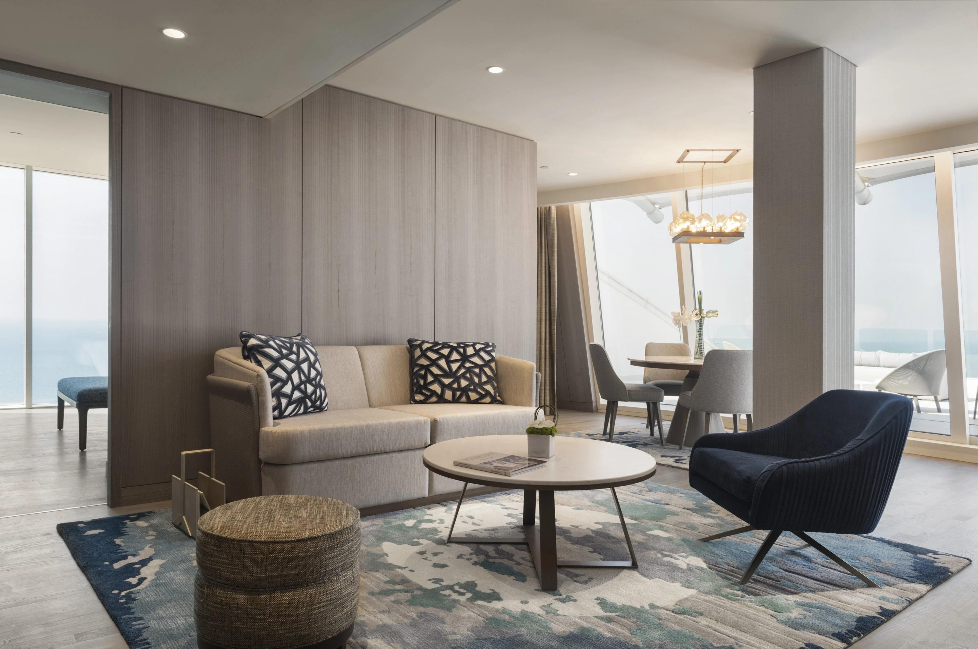 One Bedroom Ocean Suite at Jumeirah Beach Hotel, view 3