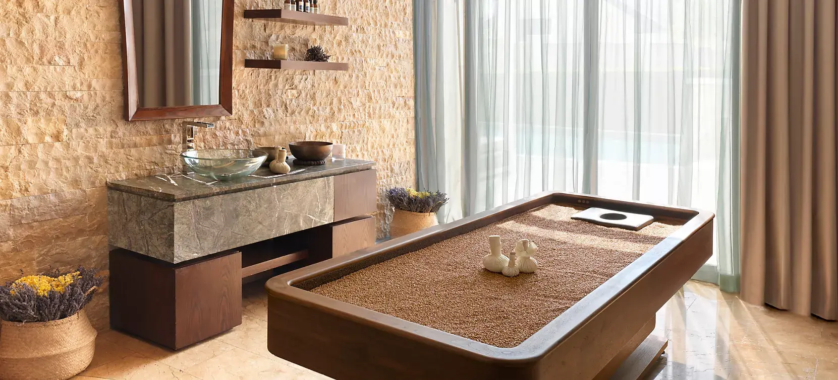 Inside Sofitel Spa with L'Occitane at Sofitel Dubai The Palm