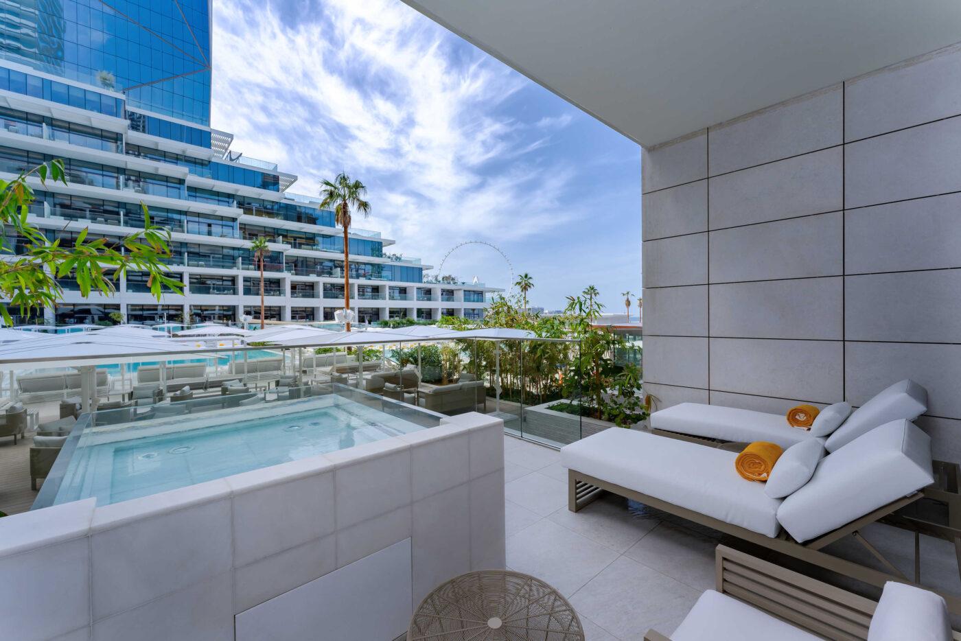 1 BED | Poolside Room w/ Pool at FIVE LUXE JBR, view 3