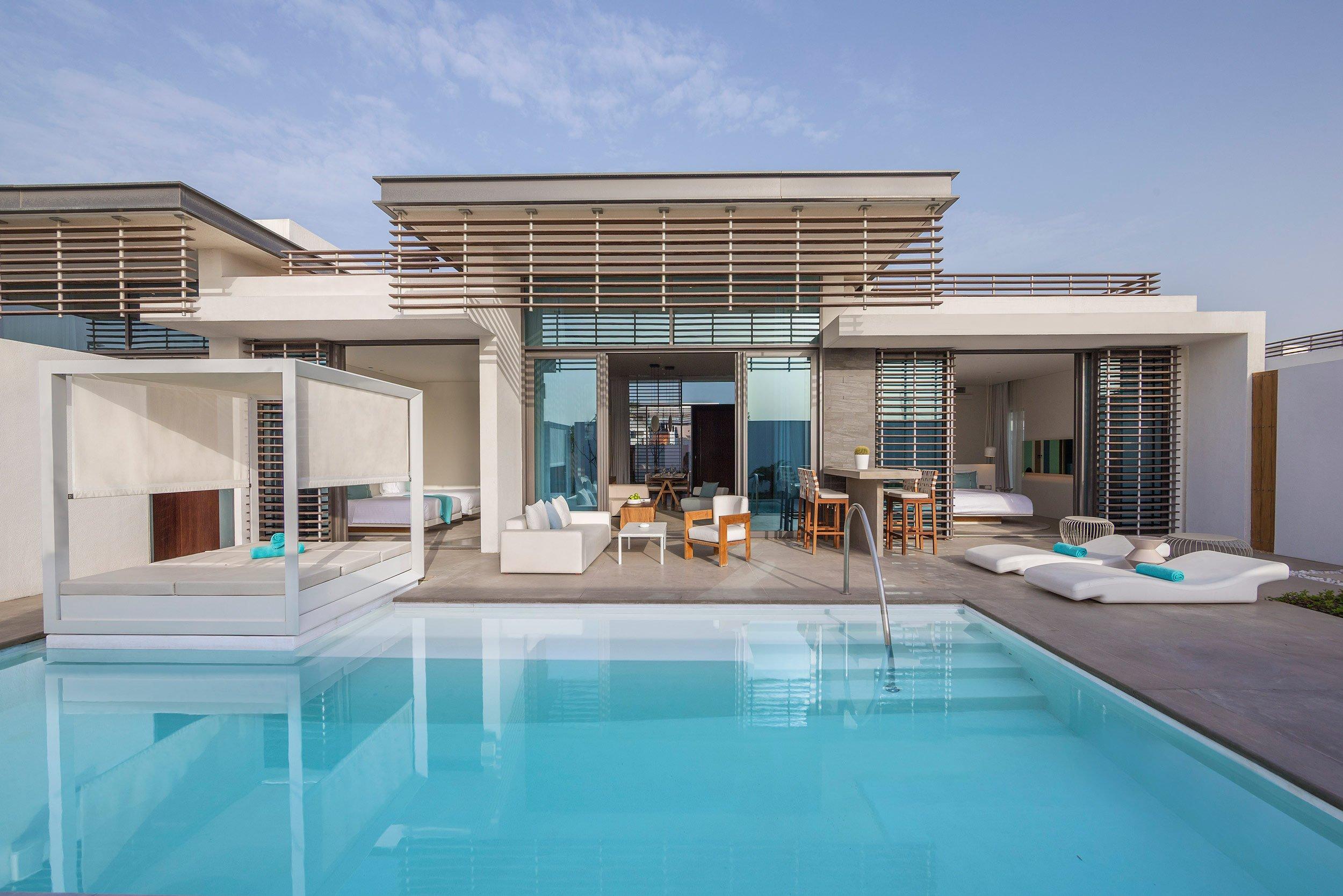 Two Bedroom Beach Villa with Private Pool at Nikki Beach Resort & Spa Dubai