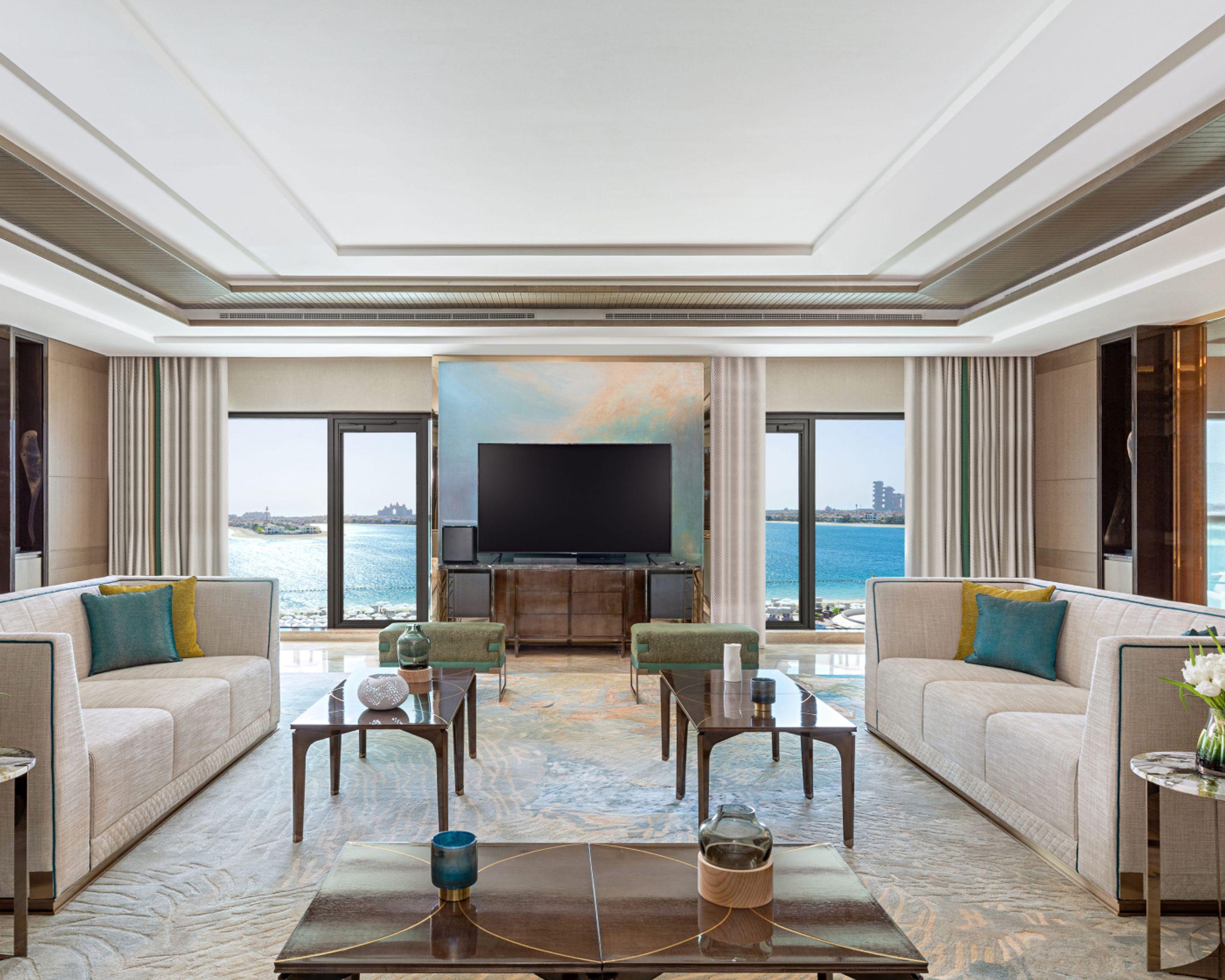 PRESIDENTIAL SUITE FOUR BEDROOM SEA VIEW at Taj Exotica Resort & Spa, The Palm, Dubai, view 2