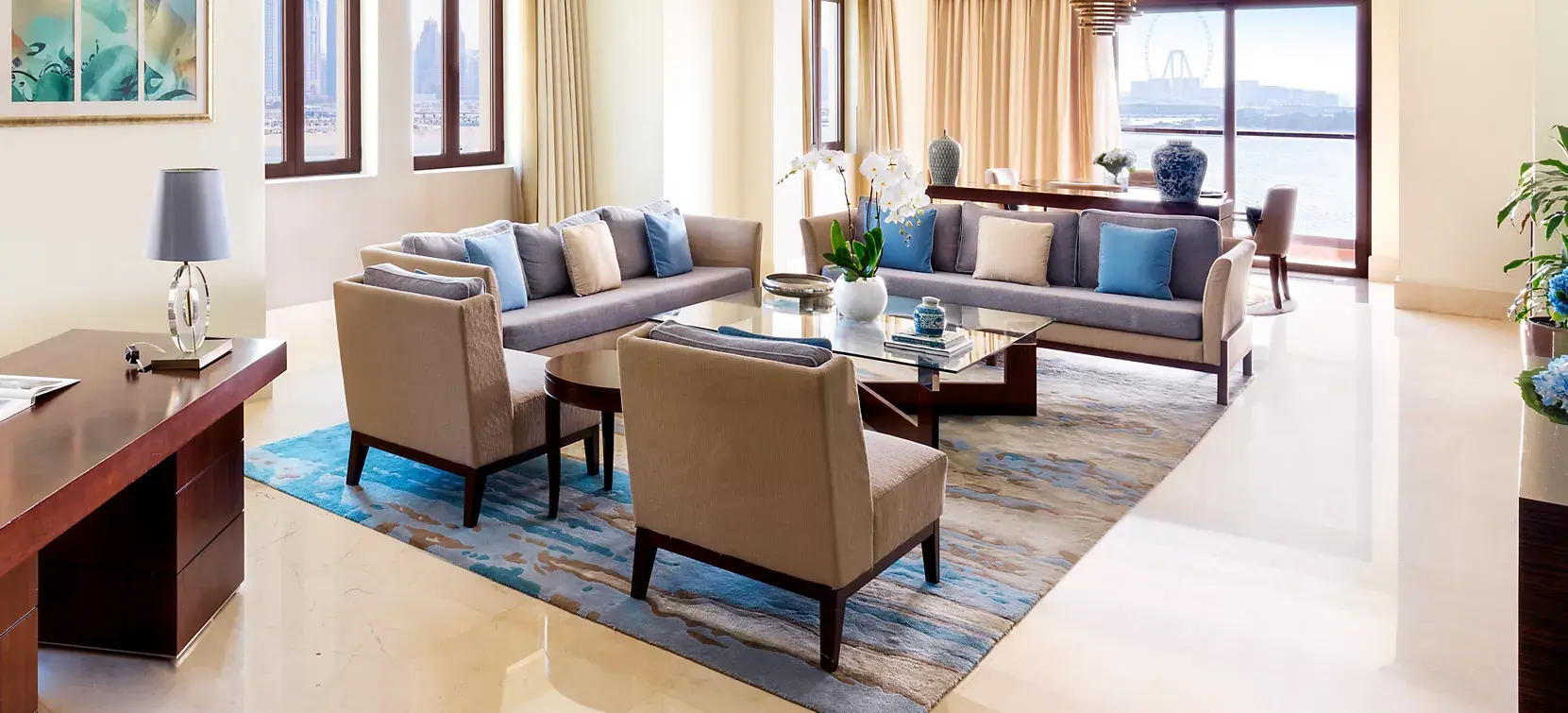 Signature Jacuzzi Suite - Panoramic Palm Sea View at Fairmont The Palm, view 2