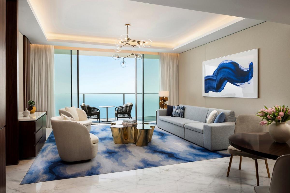 Sky Terrace Family Suite at Atlantis The Royal, view 3