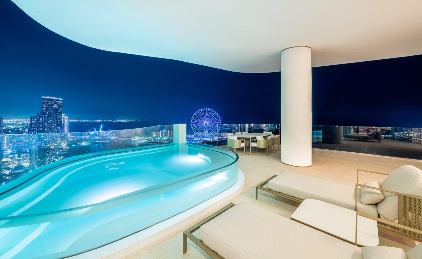 4 BED | Sensoria Residence w/Pool at FIVE LUXE JBR, view 3