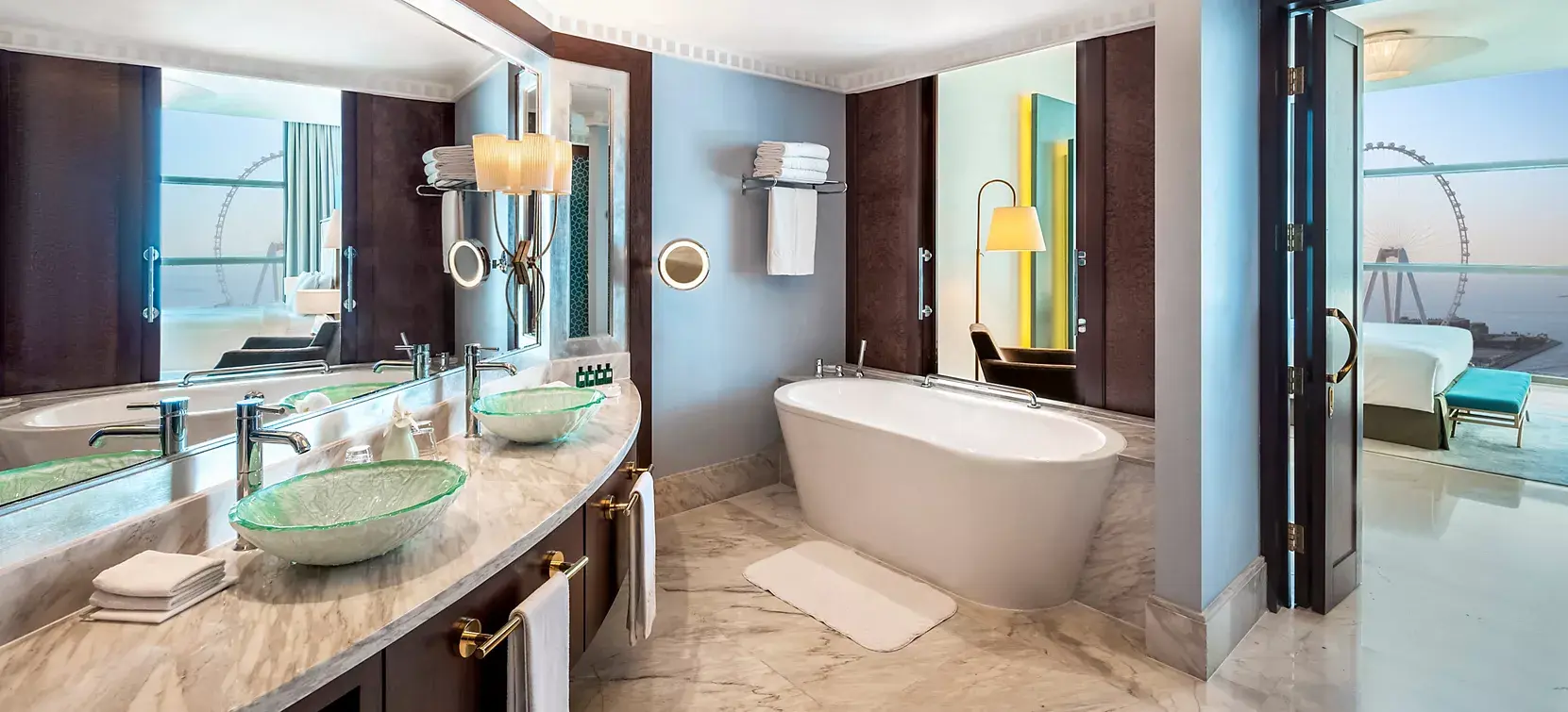 Opera Suite, Club Millésime Access, 1 King Bed, Seaview, Balcony at Sofitel Dubai Jumeirah Beach, view 3