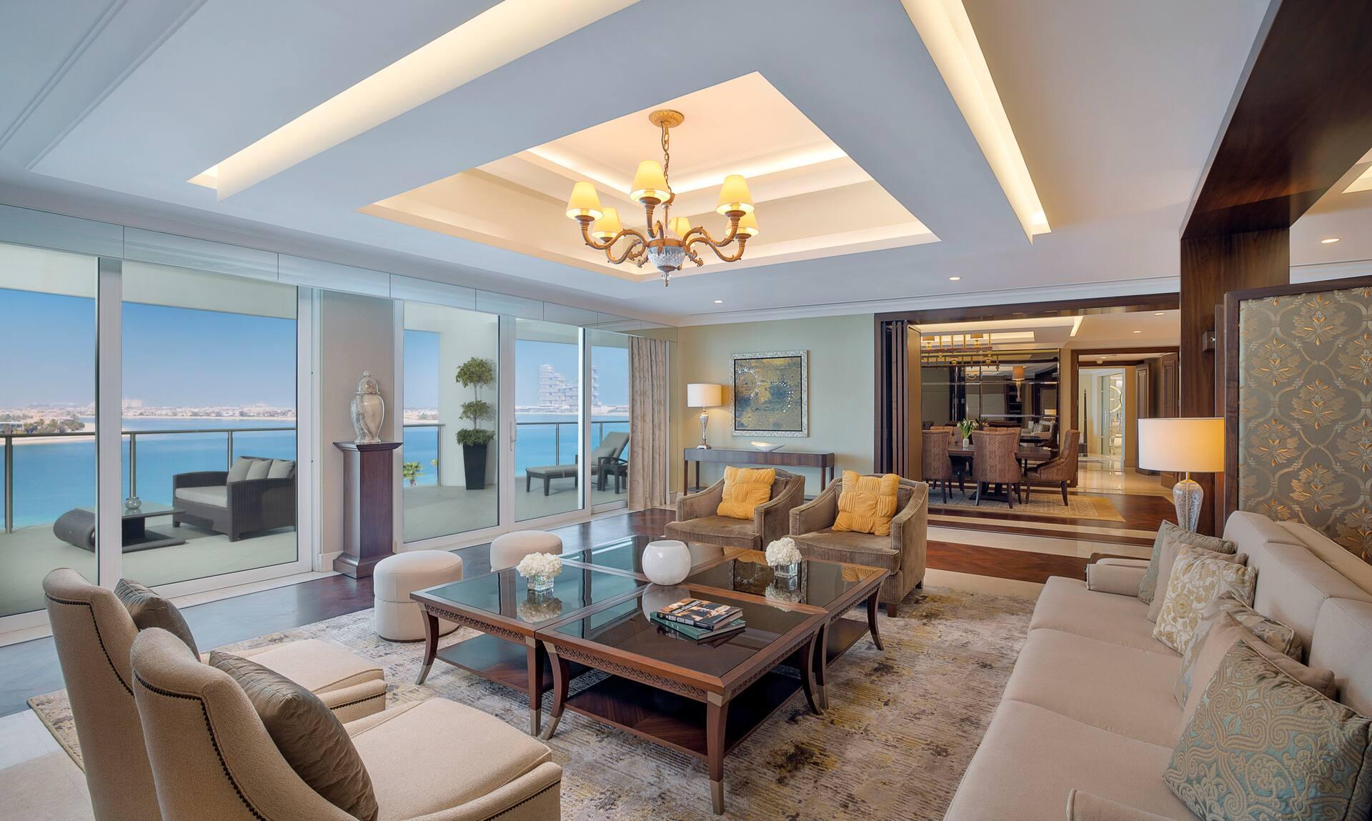 Chairman Two Bedroom Suite Pearl Club at Waldorf Astoria Dubai Palm Jumeirah