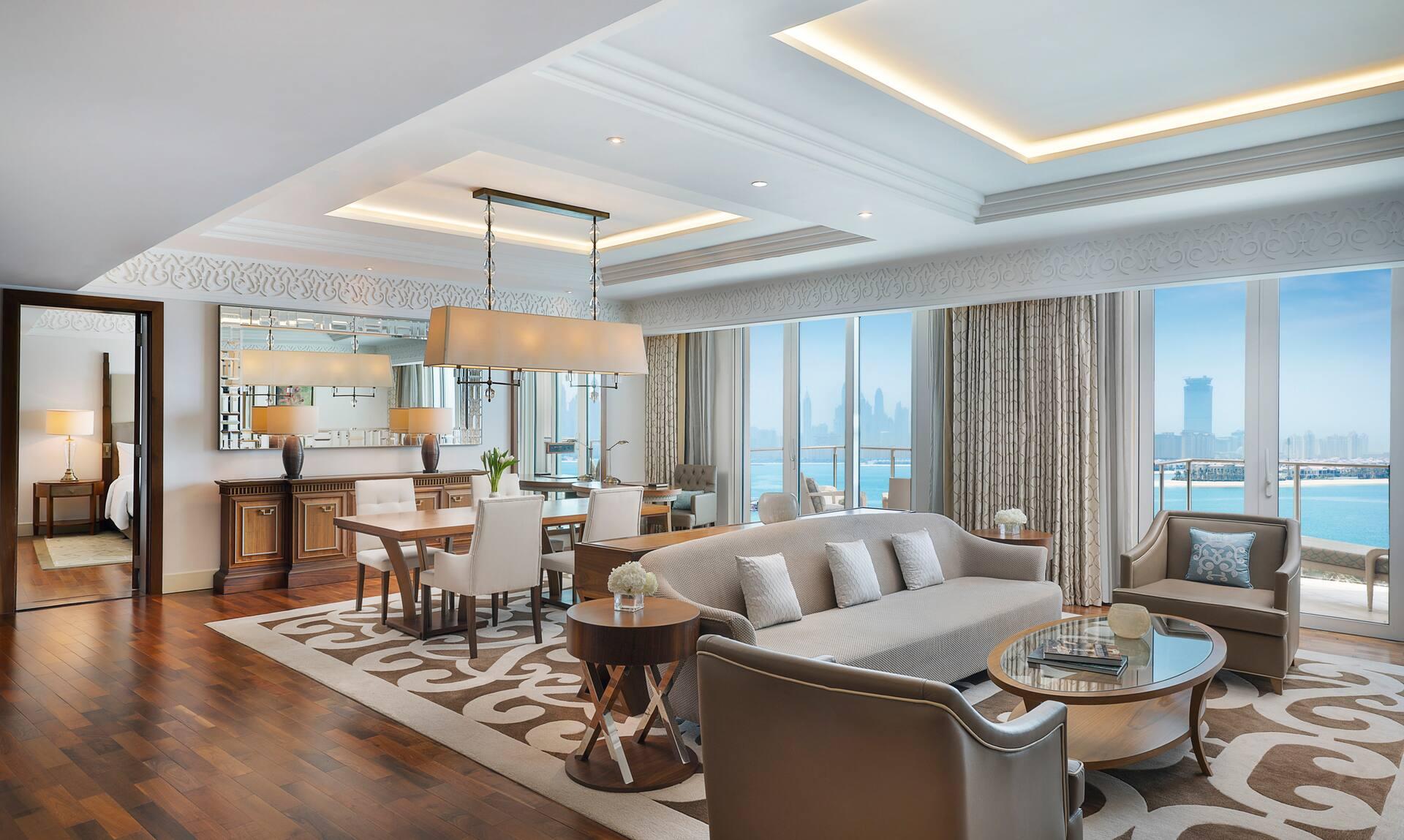 Waldorf Astoria One Bedroom Suite Pearl Club at Waldorf Astoria Dubai Palm Jumeirah