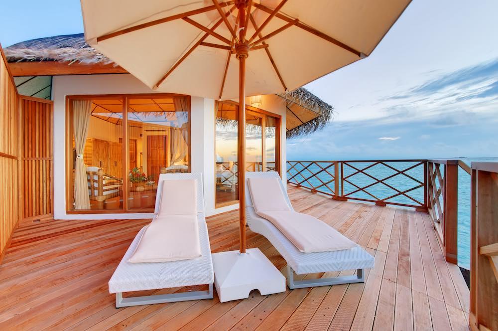 Superior Water Bungalow at Angaga Island Resort & Spa, view 7