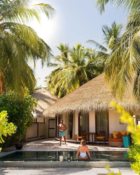 Beachfront Infinity Pool Villa at Angsana Velavaru, view 5