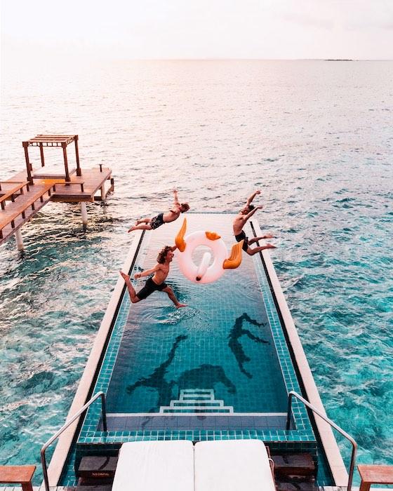 Deluxe InOcean Pool Villa at Angsana Velavaru, view 4