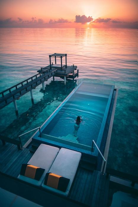 Deluxe InOcean Pool Villa at Angsana Velavaru, view 5
