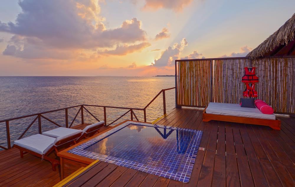 Sunset Water Villa with Private Pool