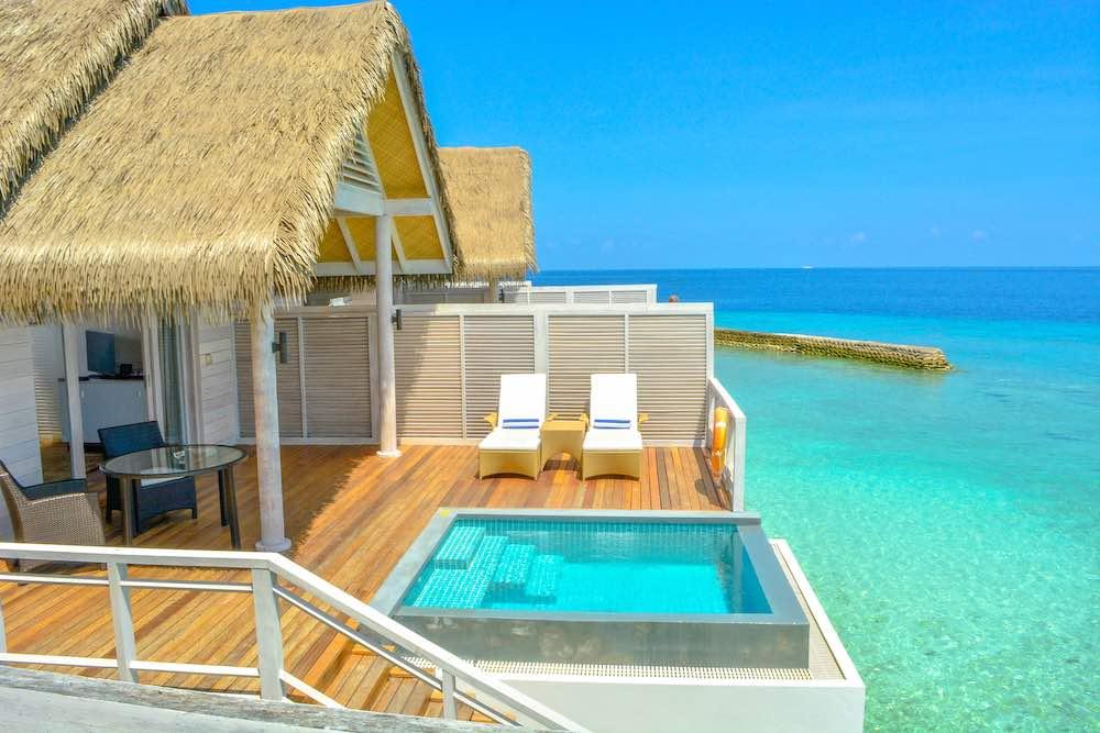 One Bedroom Over Water Pool Villa at NH Maldives Kuda Rah Resort