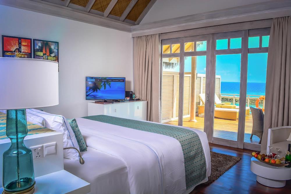 One Bedroom Over Water Pool Villa at NH Maldives Kuda Rah Resort, view 2