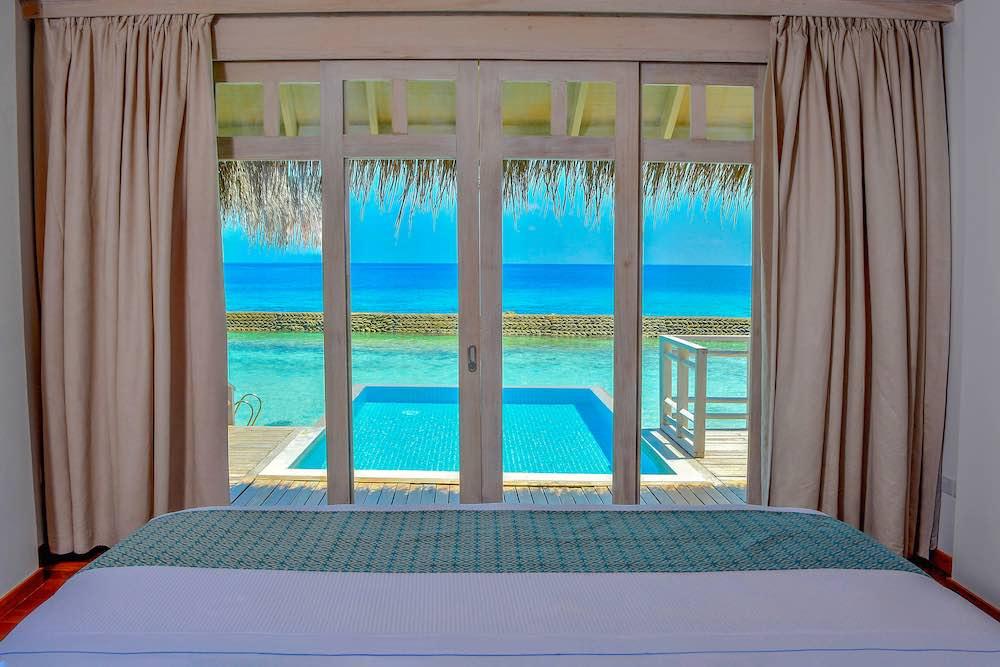 Over Water Royal Residence with Private Pool at NH Maldives Kuda Rah Resort, view 3