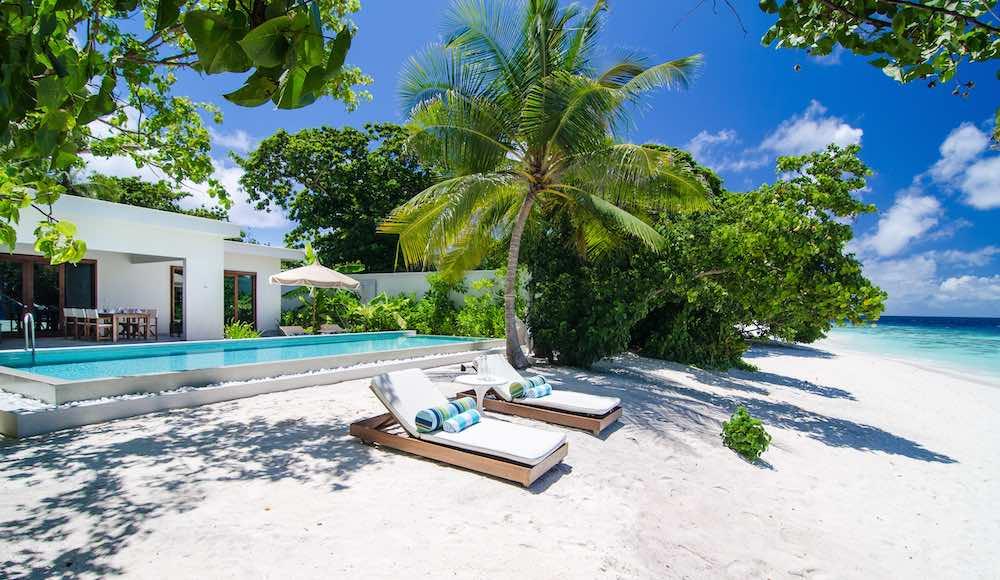 Beach Villa with Pool at Amilla, view 4