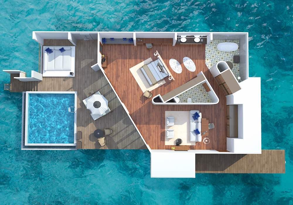 Lagoon Villa with Pool at Amilla, view 3