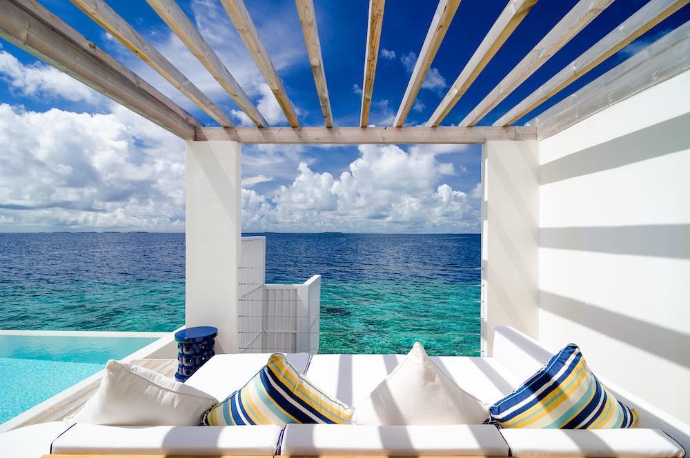 Water Villa with Pool at Amilla, view 5