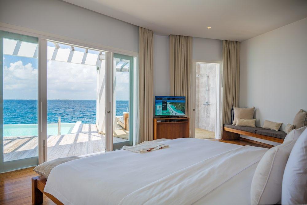 Water Villa with Pool at Amilla, view 6