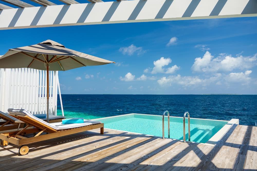 Water Villa with Pool at Amilla, view 8