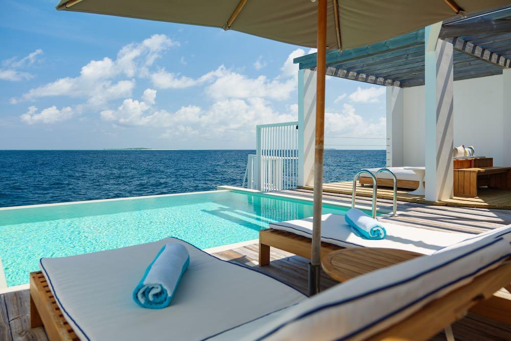 Water Villa with Pool at Amilla, view 10