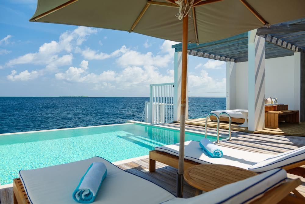 Water Villa with Pool at Amilla, view 11