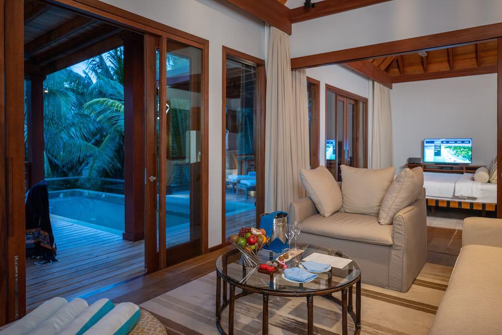 Treetop Pool Villa at Amilla, view 2