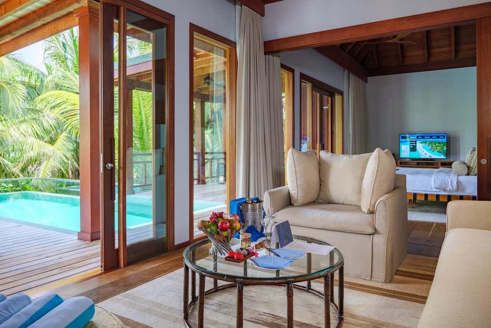 Treetop Pool Villa at Amilla, view 3