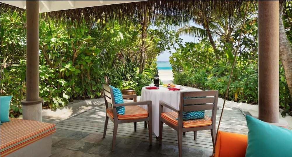 Beachfront Villa at Anantara Dhigu Maldives Resort, view 2