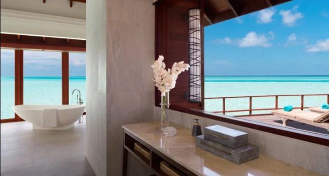 Over Water Suite at Anantara Dhigu Maldives Resort, view 4