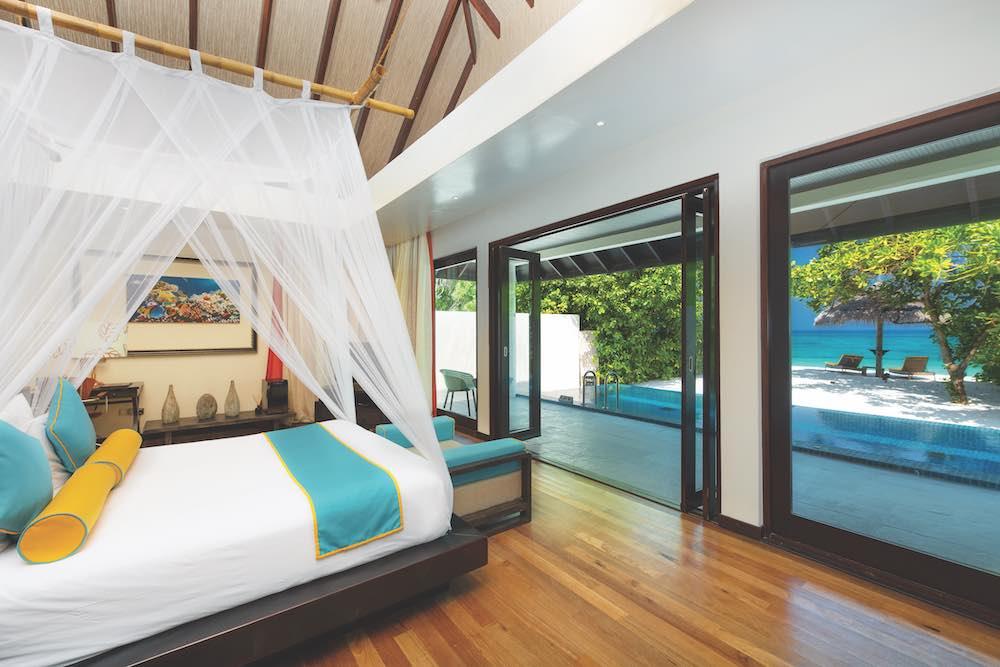 Sunset Beach Villa with Pool at Atmosphere Kanifushi, view 2