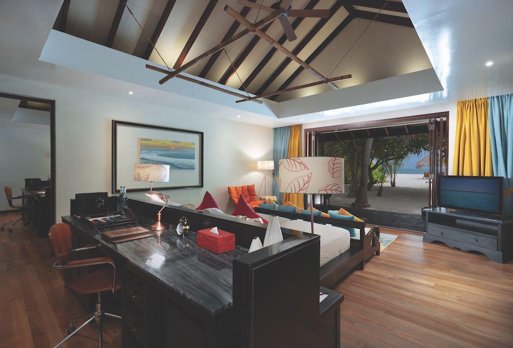 2 Bedroom Sunset Family Beach Villa at Atmosphere Kanifushi, view 4