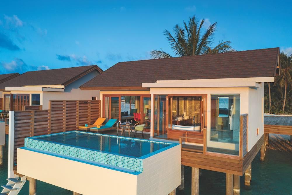 Sunset Water Villa with Pool