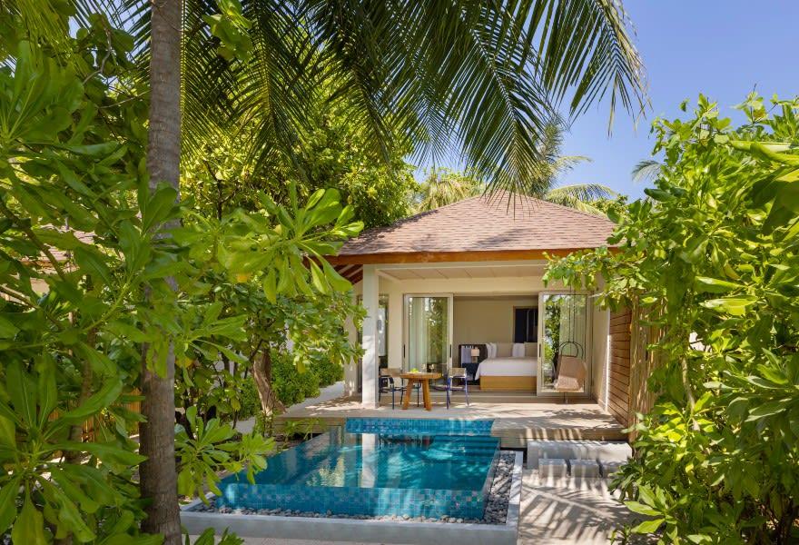 Two Bedroom Beach Pool Villa at Avani+ Fares Maldives Resort